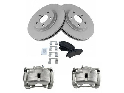 Set of 4 Brake Pads Rotors Calipers for Nissan Rogue (2008–2013) 46238YVTS