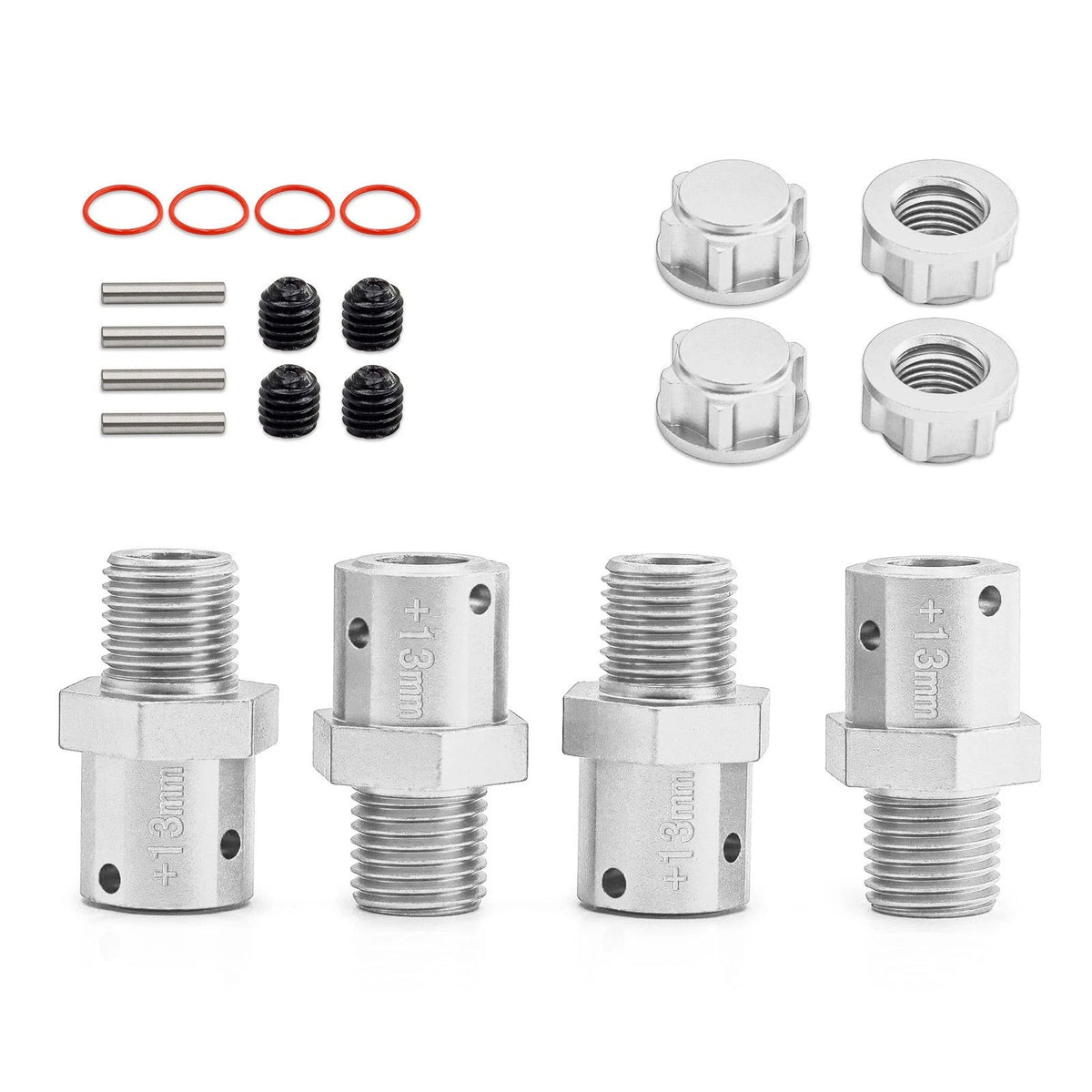 13mm Hex Adapters for ARRMA 1/8 6S Kraton Outcast Fireteam Typhon RC Car