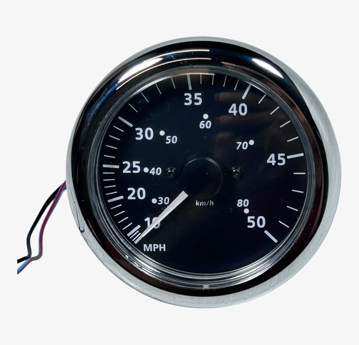 VDO Speedometer Gauge 0-50 mph for Marine (10V / 16V)