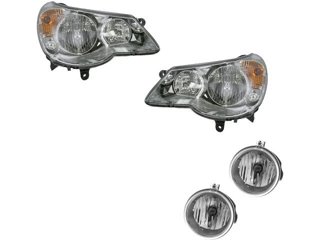 Headlight and Fog Light Kit for Chrysler Sebring (2007–2009) 64486XFJP