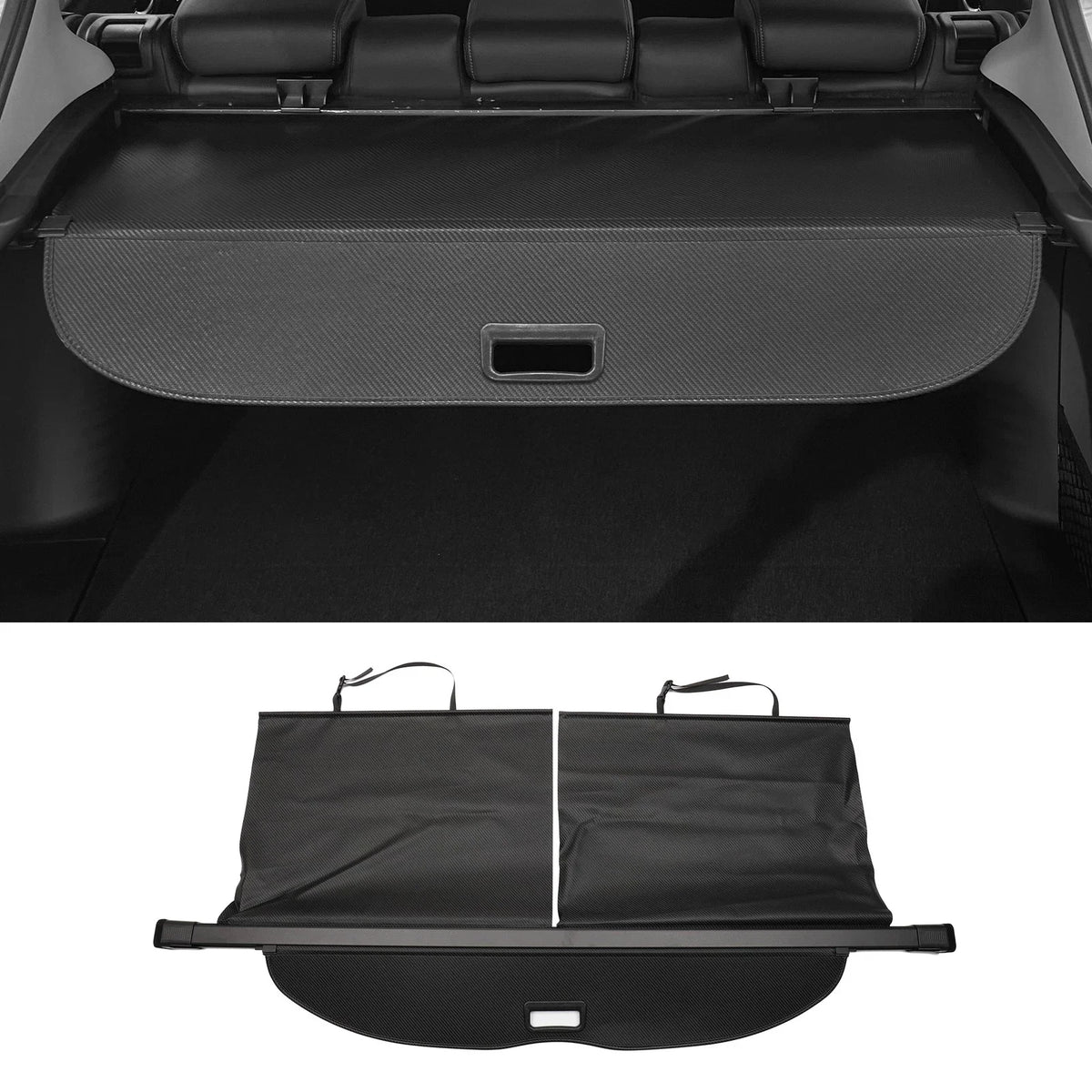 Retractable Cargo Cover for Honda Pilot (2016–2023) Carbon Fiber Black