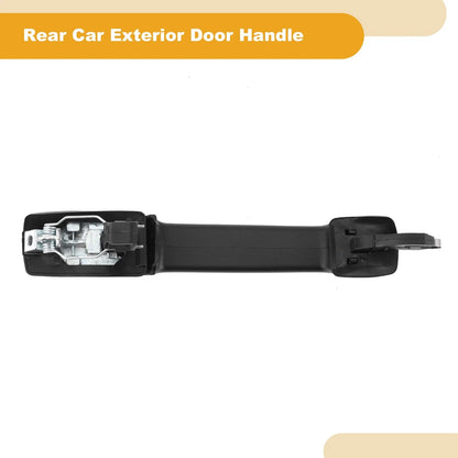 Rear Door Handle No. 1H4839205 for Volkswagen Jetta  Black Metal