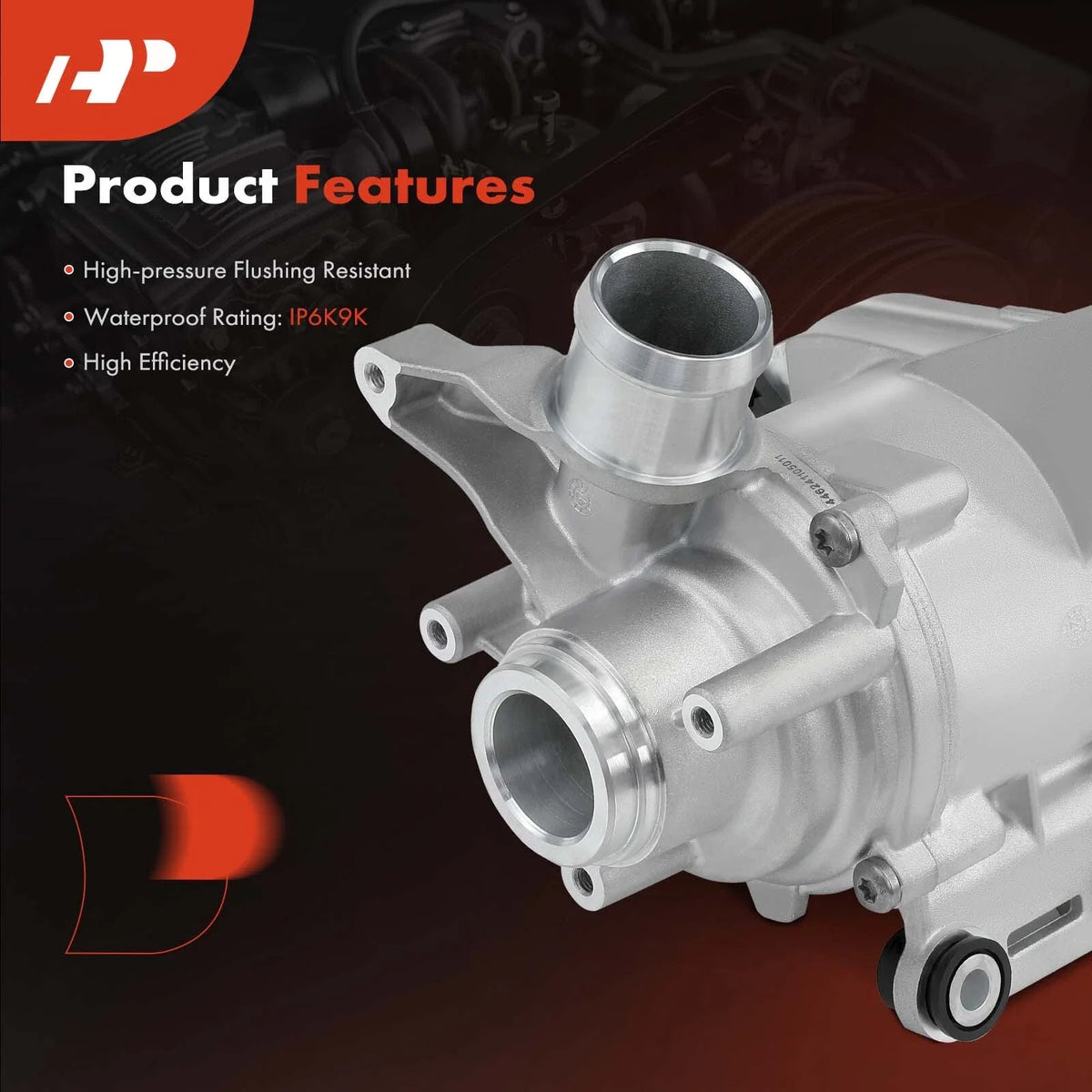 Electric Water Pump for Mercedes C300 C43 AMG E350 GLC300 (2015–2021)
