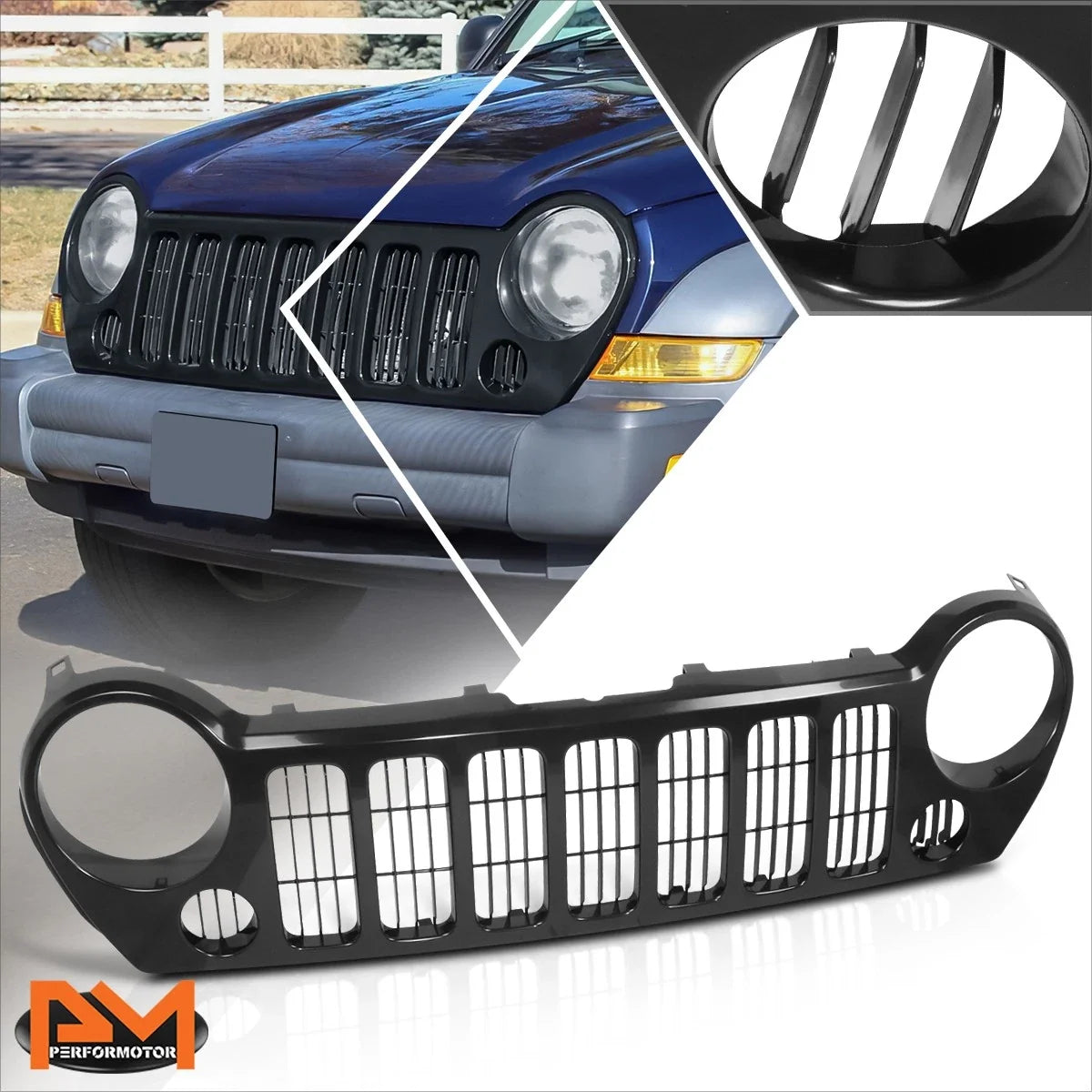 Bumper Grille Frame for Jeep Liberty Sport (2005–2007)