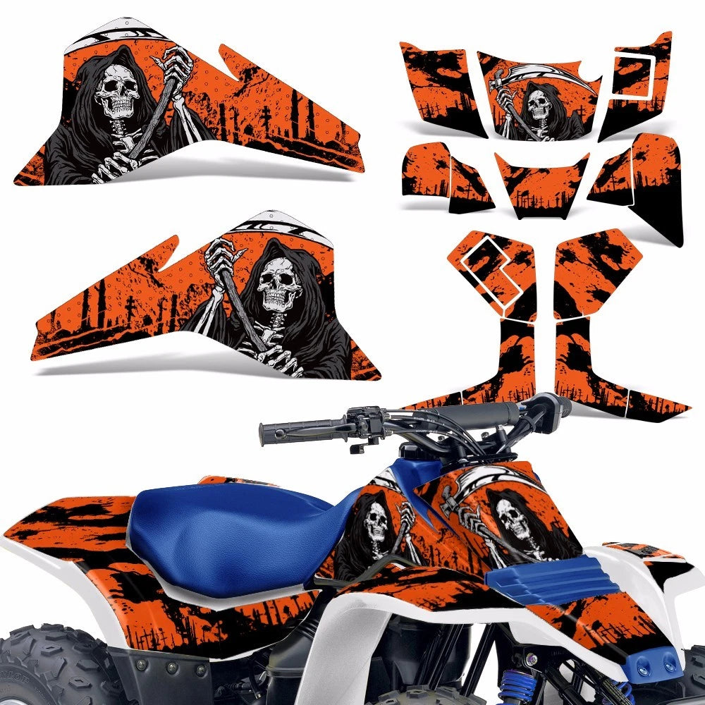 Graphic Decals Stickers for Suzuki LT80 (1987–2006) REAPER2 O