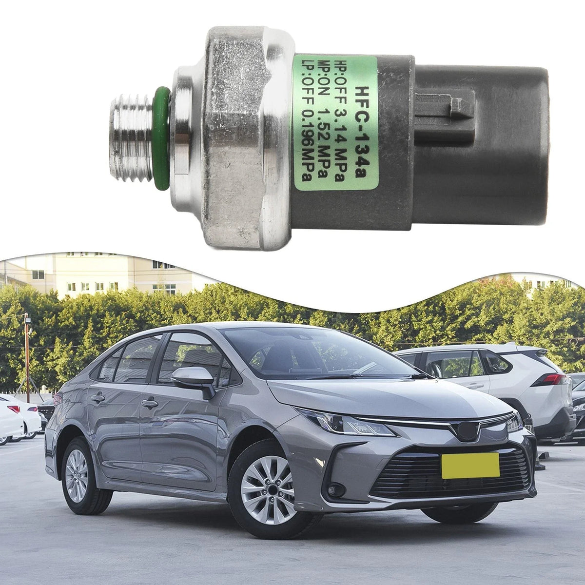 A/C Pressure Switch for Toyota Camry, Lexus (88645-60030)