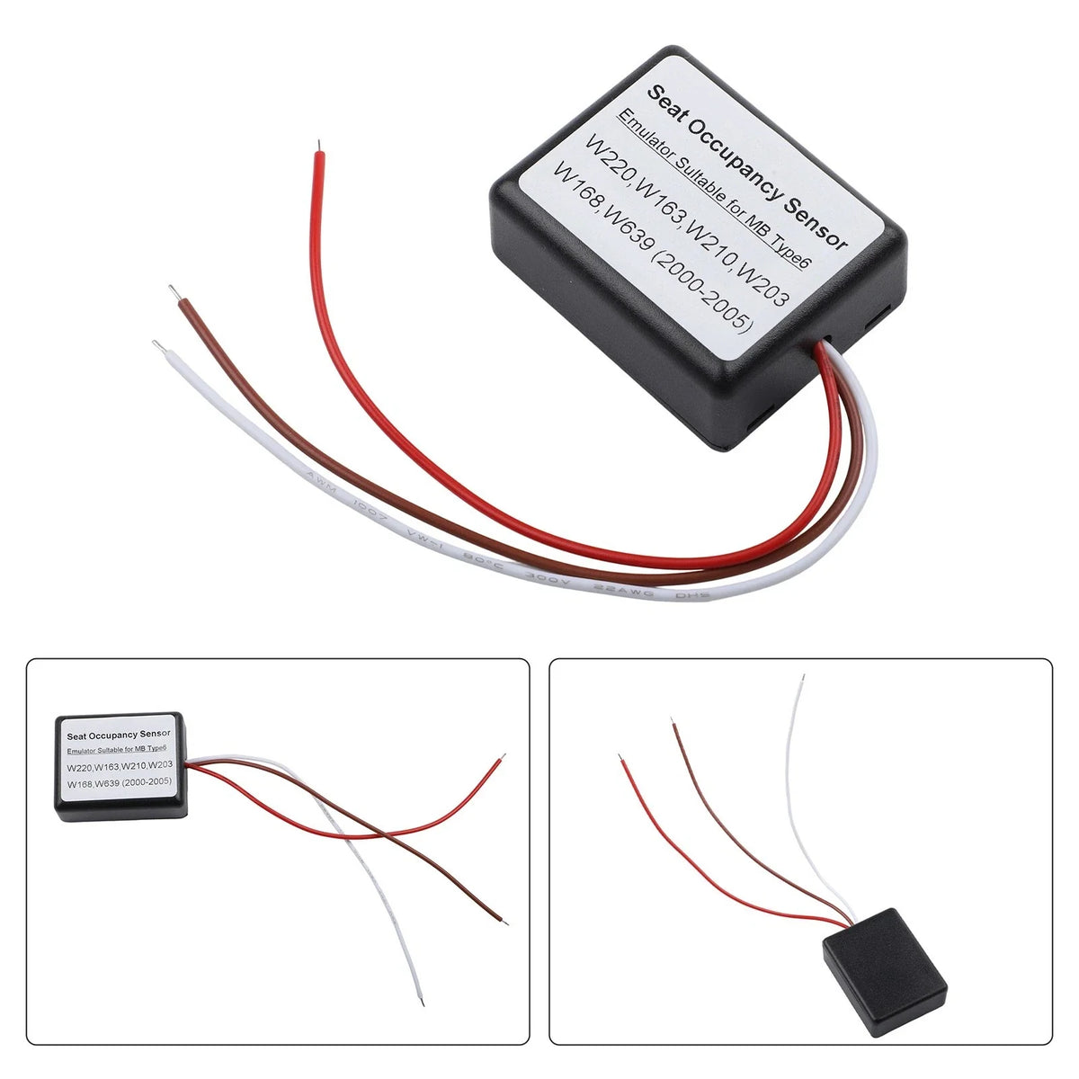 Seat Sensor Emulator for Mercedes W220 W163 W210 W203 W168 (2000–2006)