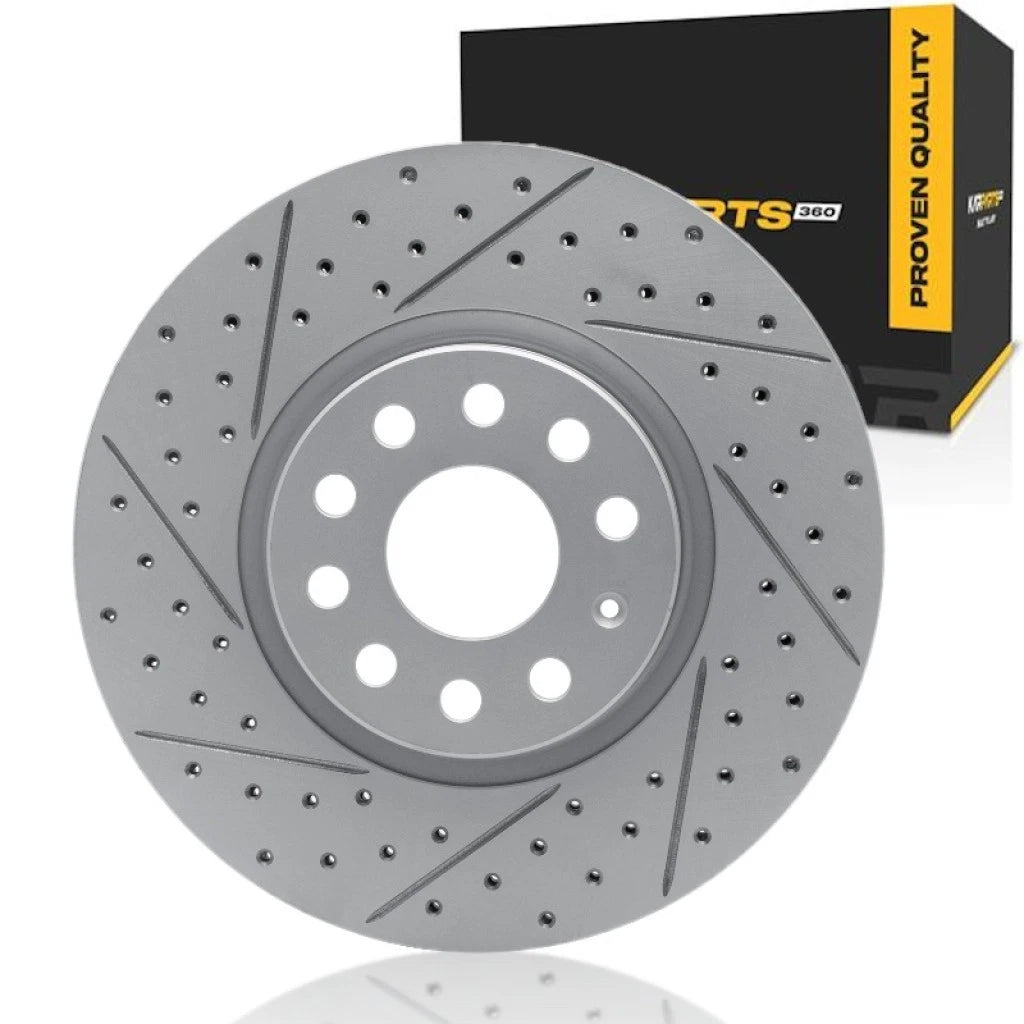Front Brake Rotor for Volkswagen Eos (2007–2016) ALX-PAU-DF-830-74053L-CLA7