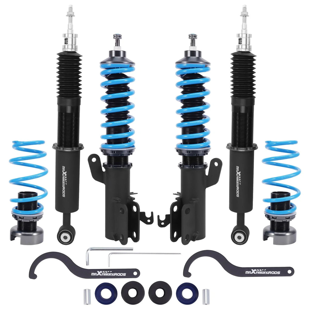 Coilovers 24 Way Adjustable Suspension Shocks for Honda Fit GK GK3 GK5 (2015–2020)
