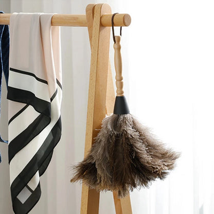 2X 13-Inch Ostrich Feather Duster for Cleaning Tool