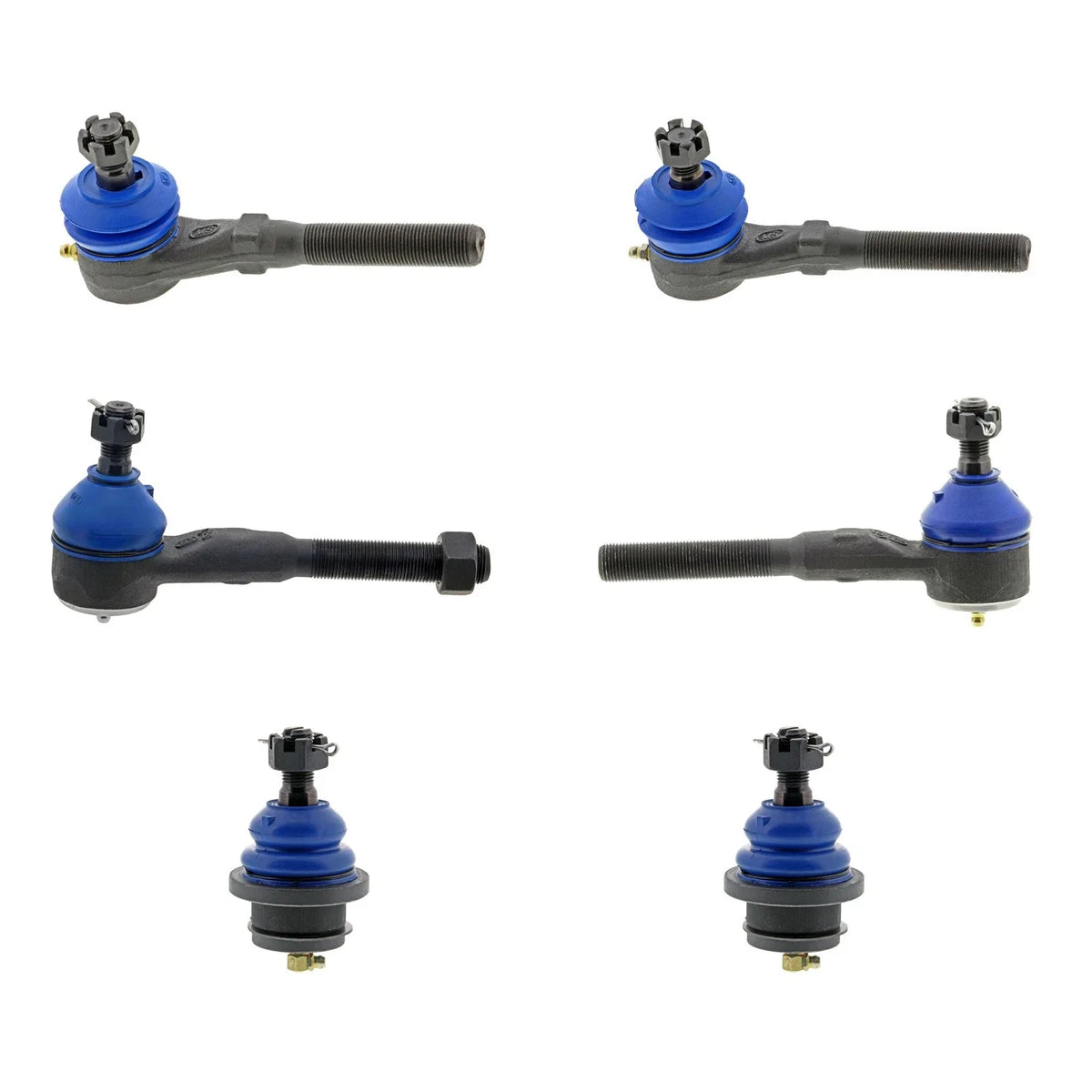 Mevotech Inner Outer Tie Rods & Front Lower Ball Joints Kit for F-150 (2015–2020)