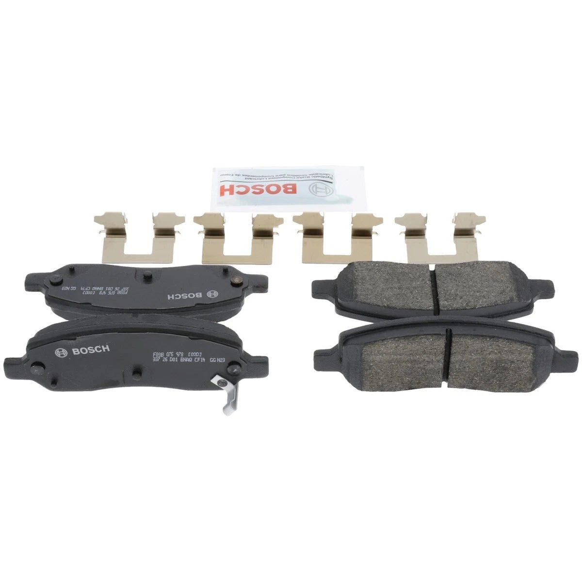 2X Bosch Brake Pad Sets BC1172 for Cadillac DTS, Buick Lucerne (2006–2011)