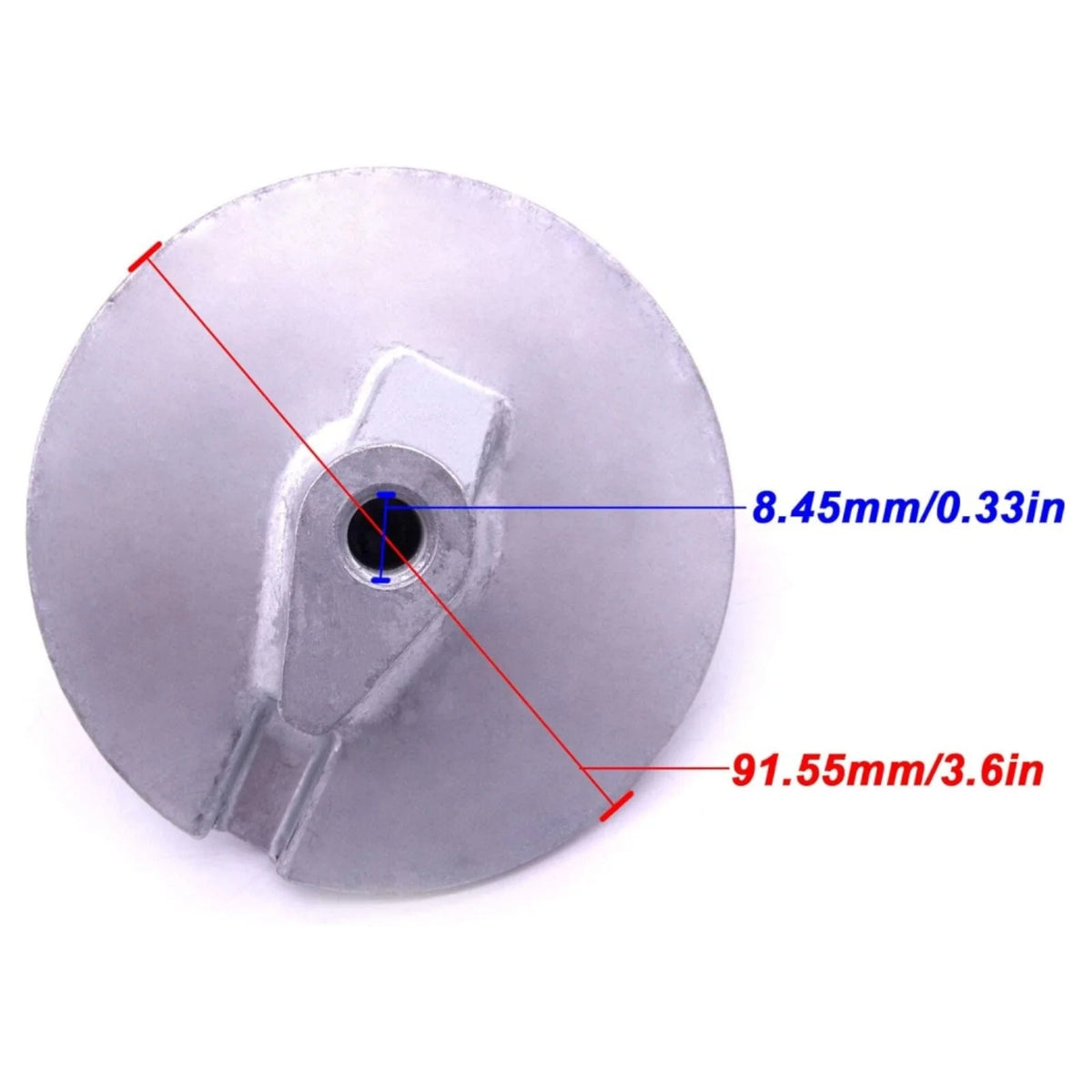 6E5-45371-01-00 Trim Tab for Yamaha 60-130 2-Stroke F115 4-Stroke