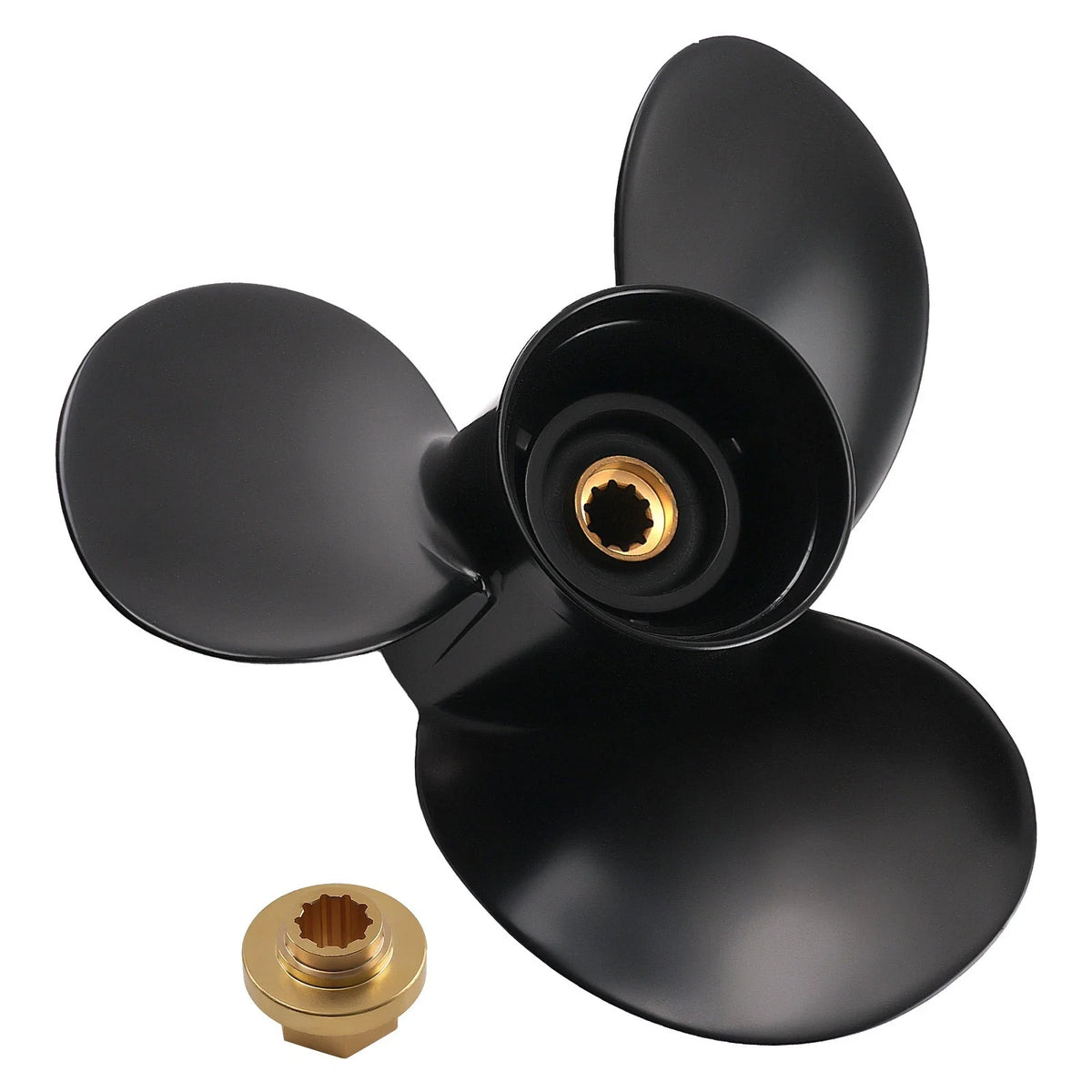 3 Blade Propeller for Mercury 9.9-25HP (48-19640A40) Aluminum RH
