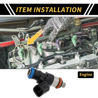 Fuel Injector for Ford Explorer (2011–2019) No.BR3Z9F593B 4 Holes Black