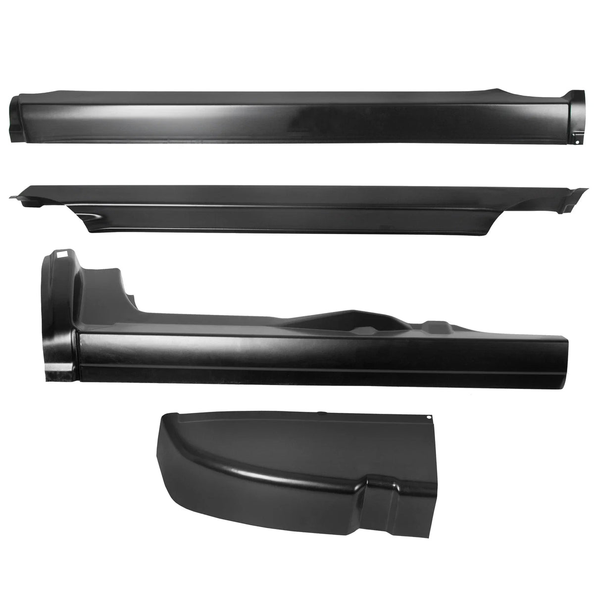 Set of 2 Rocker Panels & Cab Corners for Chevy GMC C/K 1500 2500 3500 (1996–1999)