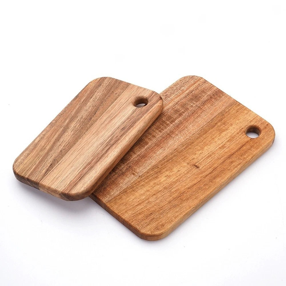 Portable Walnut Cutting Board for Lunch Box Picnic Travel