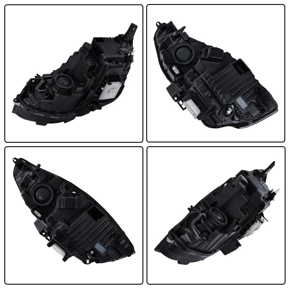 Front Headlight Assembly for Ford Edge (2019–2024) Right LED DRL Clear Lens