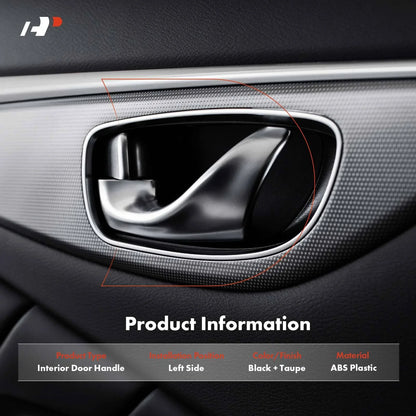 Left Interior Door Handle for Dodge Stratus (2001–2006)