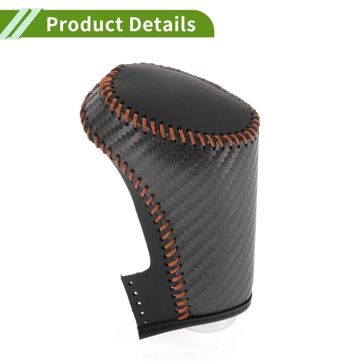 Gear Shift Knob Cover for Chevrolet Malibu (Black Carbon Fiber, 2016–2023)