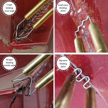 Set of 800 Pre-Cut Hot Staples for Car Bumper Plastic Welding Repair