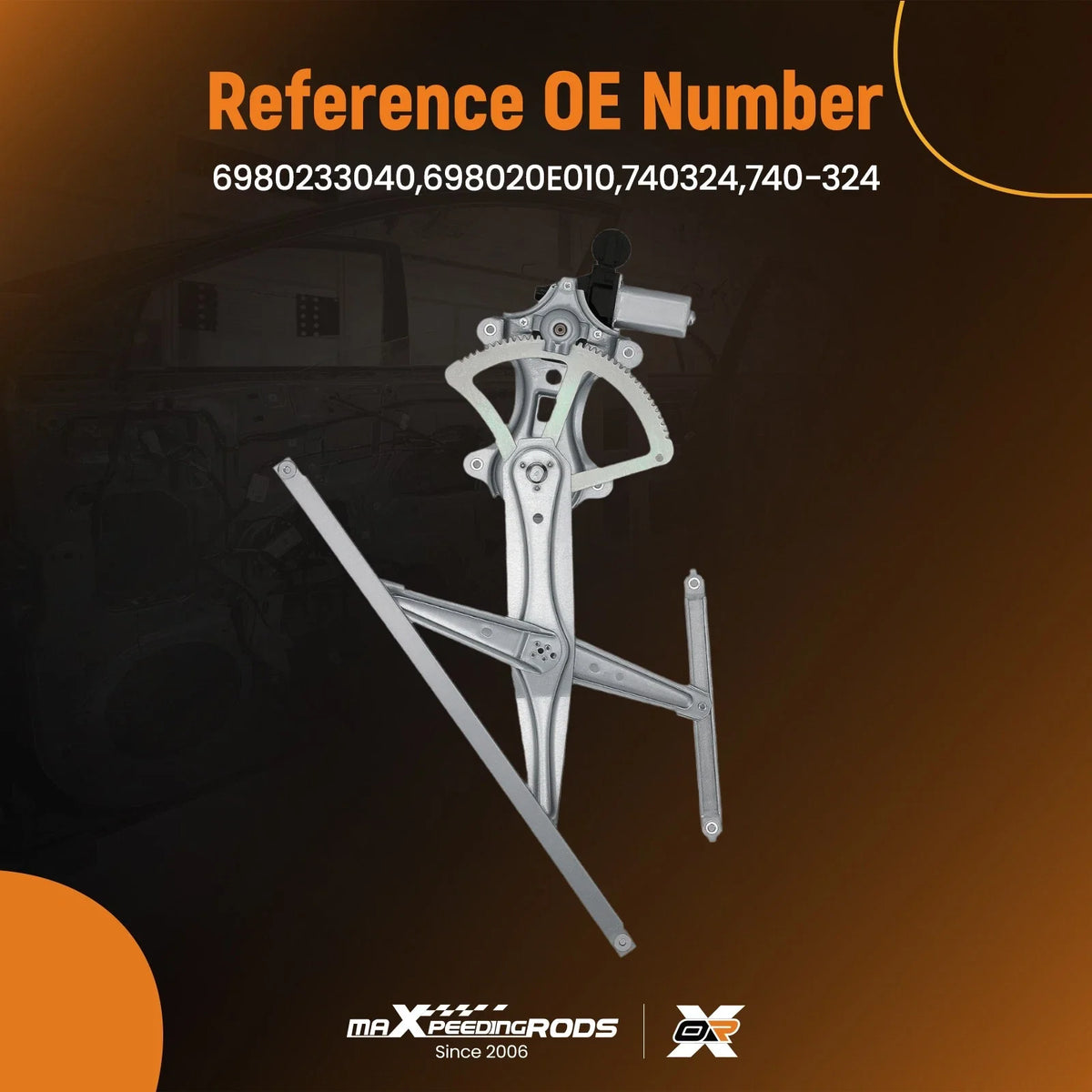 Driver Side Power Window Regulator for Lexus RX330/RX350/RX400h (2004–2009)