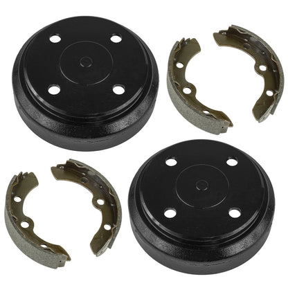 Brake Drum & Shoe for Club Car Carryall 1 / 6 (DR103, BS159, 101791101)