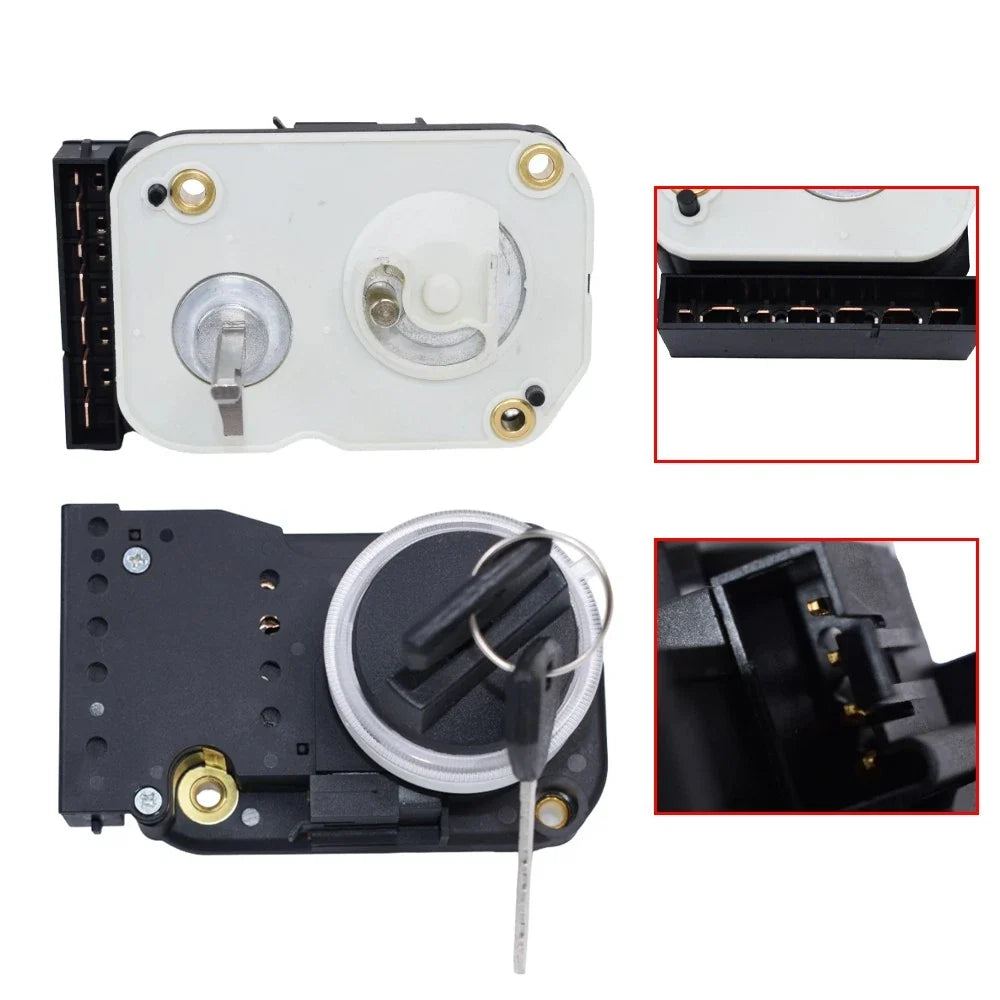 Ignition Switch Assembly Door Lock Cylinder for Dodge Ram 1500 2500 3500 (1994–2001)