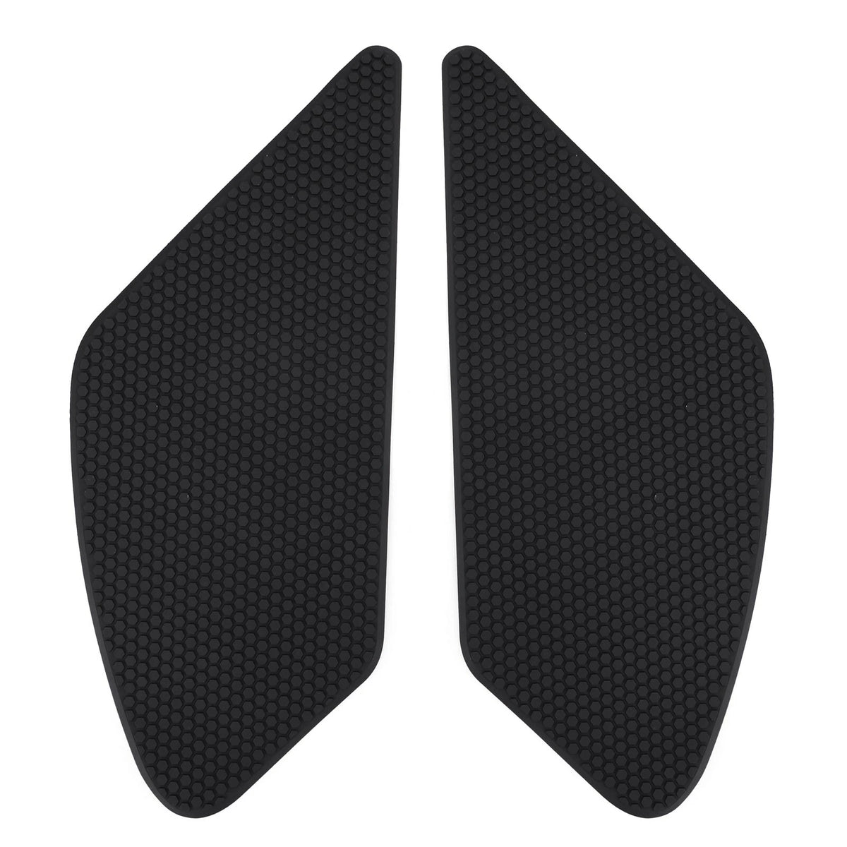 Pair Rubber Tank Protector Side Tankpad for Ducati Monster 797 (2017–2019) Side-145-BLK