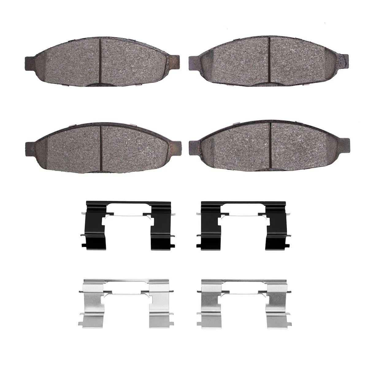 2X Brake Pad Set Front for Chrysler Pacifica (2004–2008) 2551-0997-01