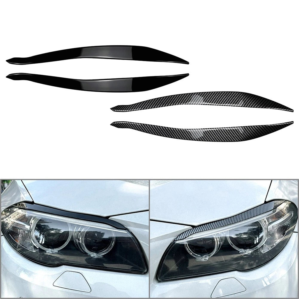 2X Front Headlight Eyelids for BMW 5 Series F10 F11 (2015–2017)