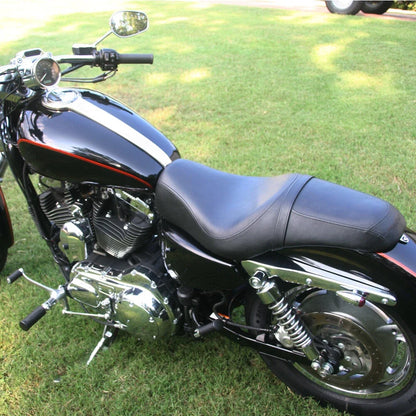 2X Up Seat for Harley Sportster 1200 883 (2004–2023) Black