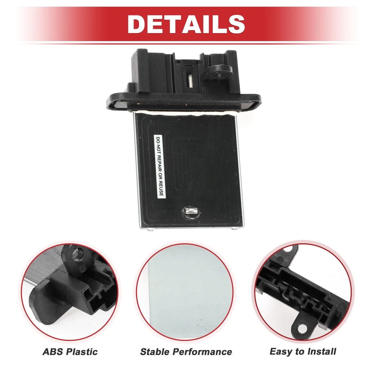 HVAC Blower Motor Resistor No. 271504M401 for Nissan Almera Tino (1998–2003)