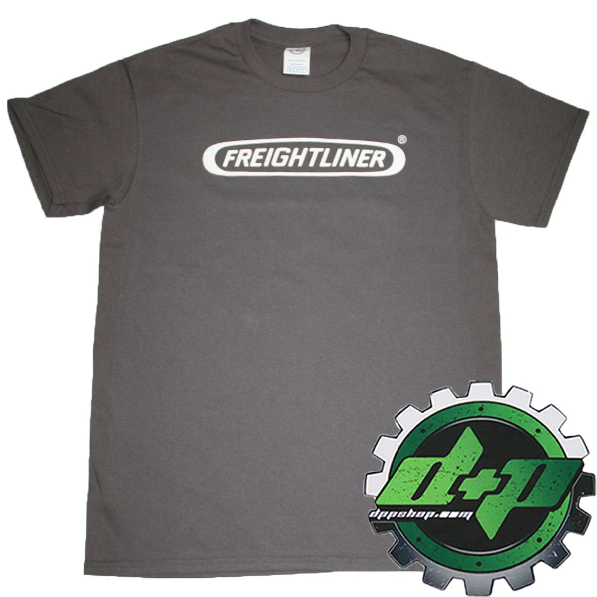 Freightliner T-Shirt for Semi Truck (3XL) - Gray Diesel Logo Tee