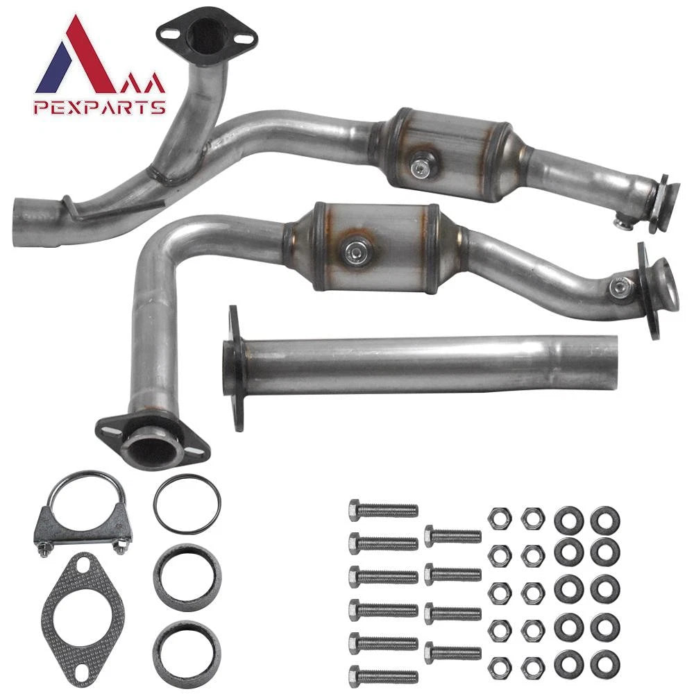 Set of 2 Catalytic Converters for Ford Ranger (2007–2011) 645241, 645793
