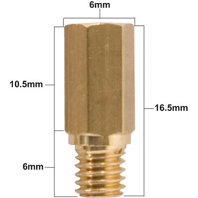 Pro X Keihin Hex Main Jet 172 for Honda (1991–1999)
