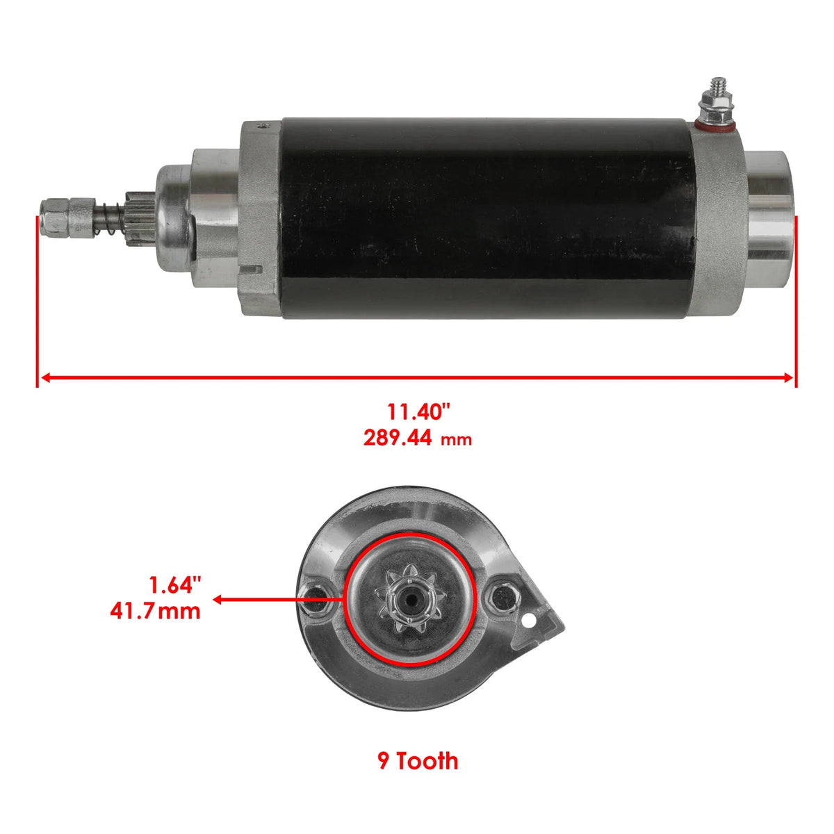 Caltric Starter for Marine Outboard V225ELPT V225EXLPT (1980)