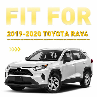 2X Windshield Wiper Side Cowl Extension Cover Trim for Toyota RAV4 (2020–2022)
