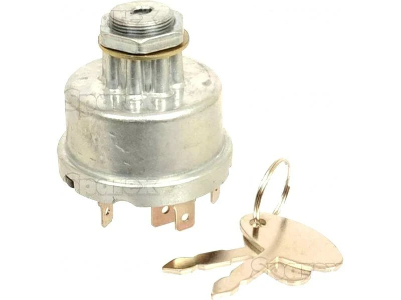 Ignition Barrel & Key for Ford 2600 3600 4100 4600 5600 6600 7600 7700 (1970–1980)