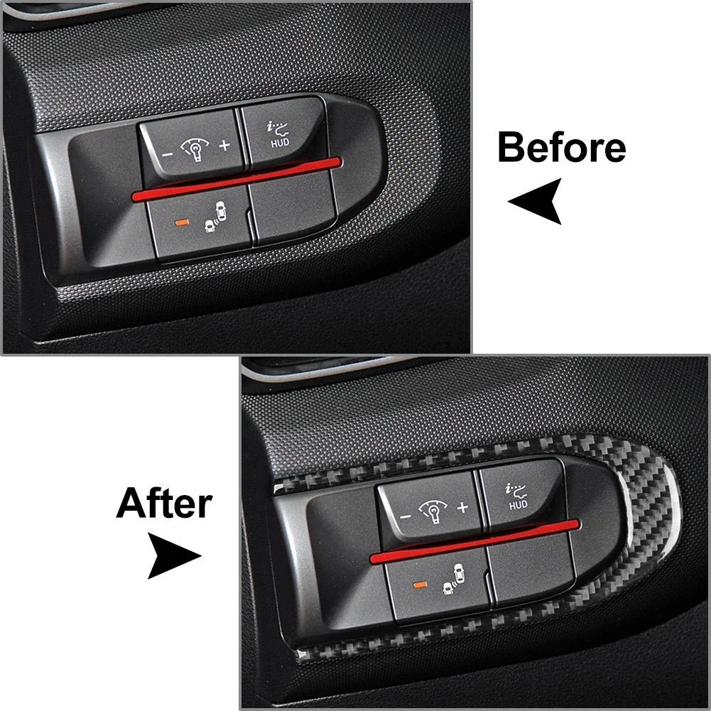 Headlight Switch Button Surround Cover Trim for Hyundai Veloster JS (2019–2023)