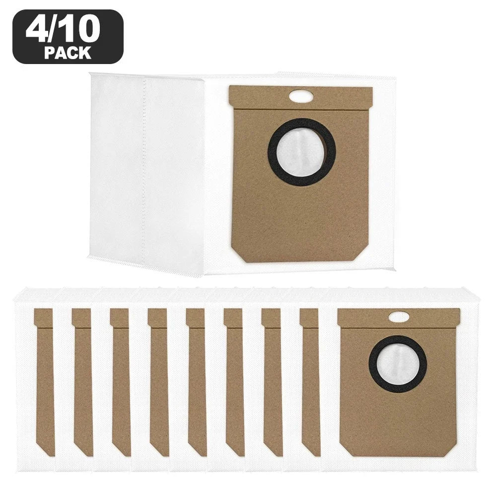 Vacuum Bag Set of 4 for Deerma DEMX70 DEMS30 (Base Station Dust Collector)