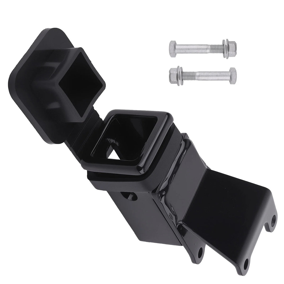 2" Black Trailer Mount for Honda Foreman TRX450 TRX500 TRX520 (2002–2024)