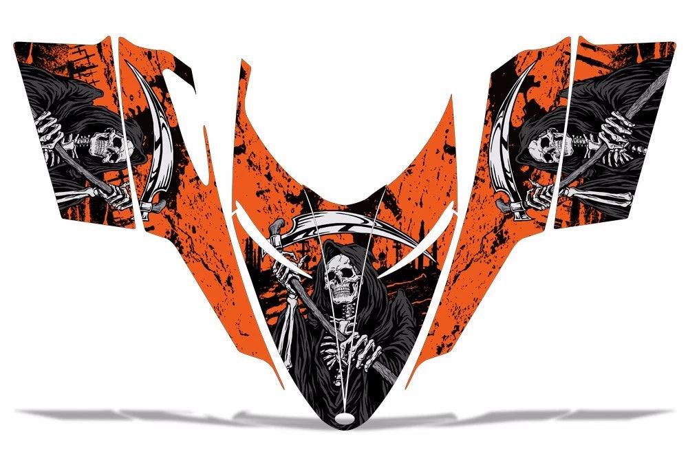 Sled Graphic Decal Sticker for Polaris Shift/Dragon/RMK/Switchback (2006–2010)