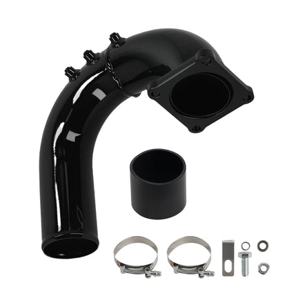 Performance Diesel Intake Pipe for Dodge Ram 5.9L (2003–2007) 3" Clamps Black