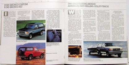 Sales Brochure for Ford Bronco Eddie Bauer XLT (1989)