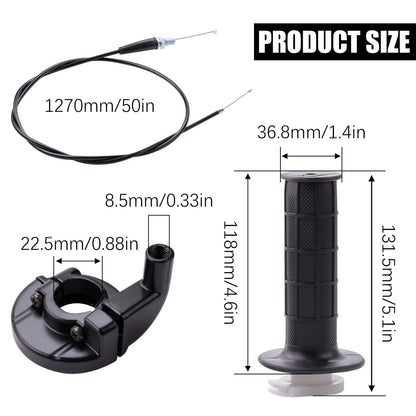 Throttle Cable Assembly Kit for Coleman CT200U