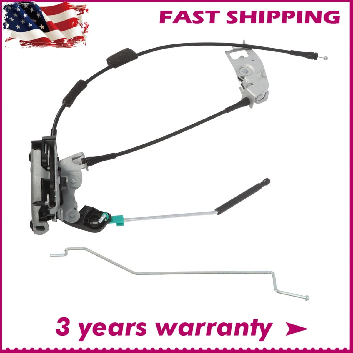 Rear Door Latch Assembly for Ford Econoline E150 E250 E350 (1992–2019) 6C2Z15431A02AA