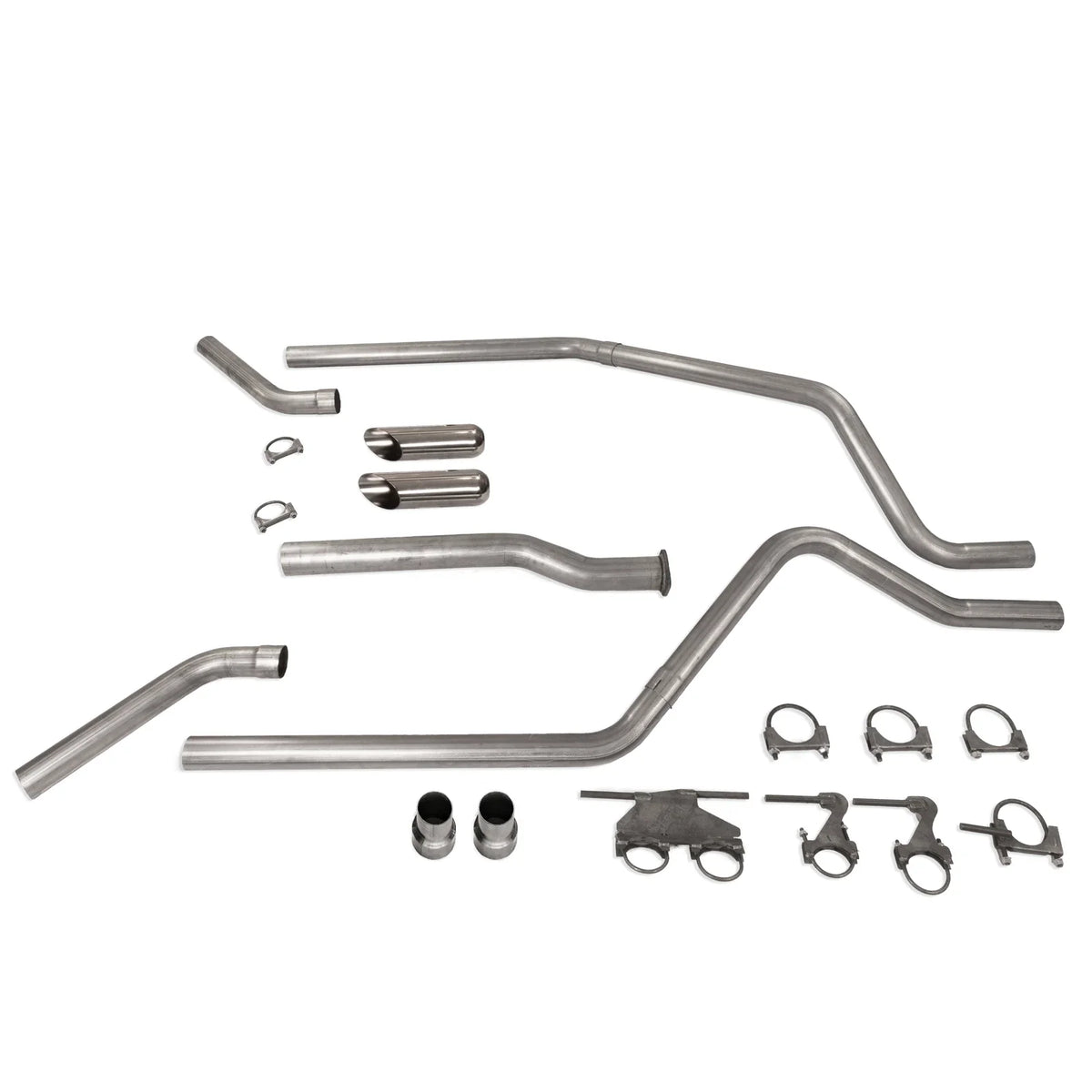 3" Dual Exhaust Kit for Dodge Ram 1500 (2019–2025) - Slash Tip