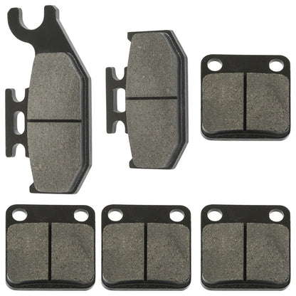 Front Rear Brake Pads for Yamaha Wolverine 450 (2006–2010) HU1326MP102LR