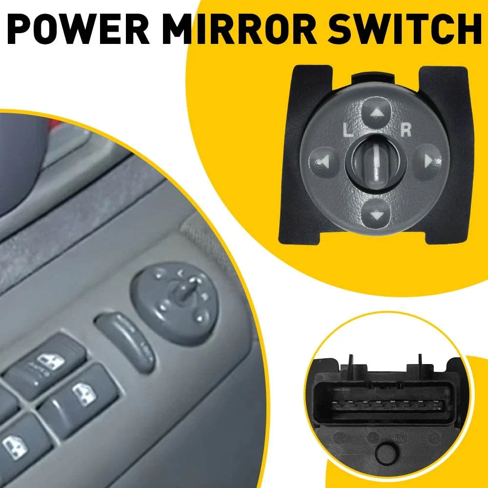 Power Mirror Control Switch for Chevy GMC Tahoe Astro C/K (1995–2000) 901000